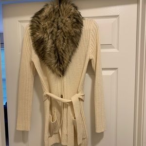 Michael Kors faux fur sweater
